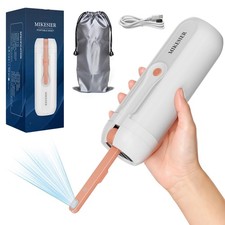 MIKESIER Portable Bidet for Travel, Rechargeable Electric Travel White 