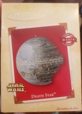 Hallmark Keepsake Star Wars Death Star Magic Light Christmas Ornament 2002 IOB