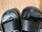 Balenciaga Women's Mallorca Buckle Slide Sandals Black Lamb Leather — photo 3