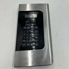 GE WB56X10826 Genuine OEM Control Panel Assembly (Stainless), for GE Microwaves