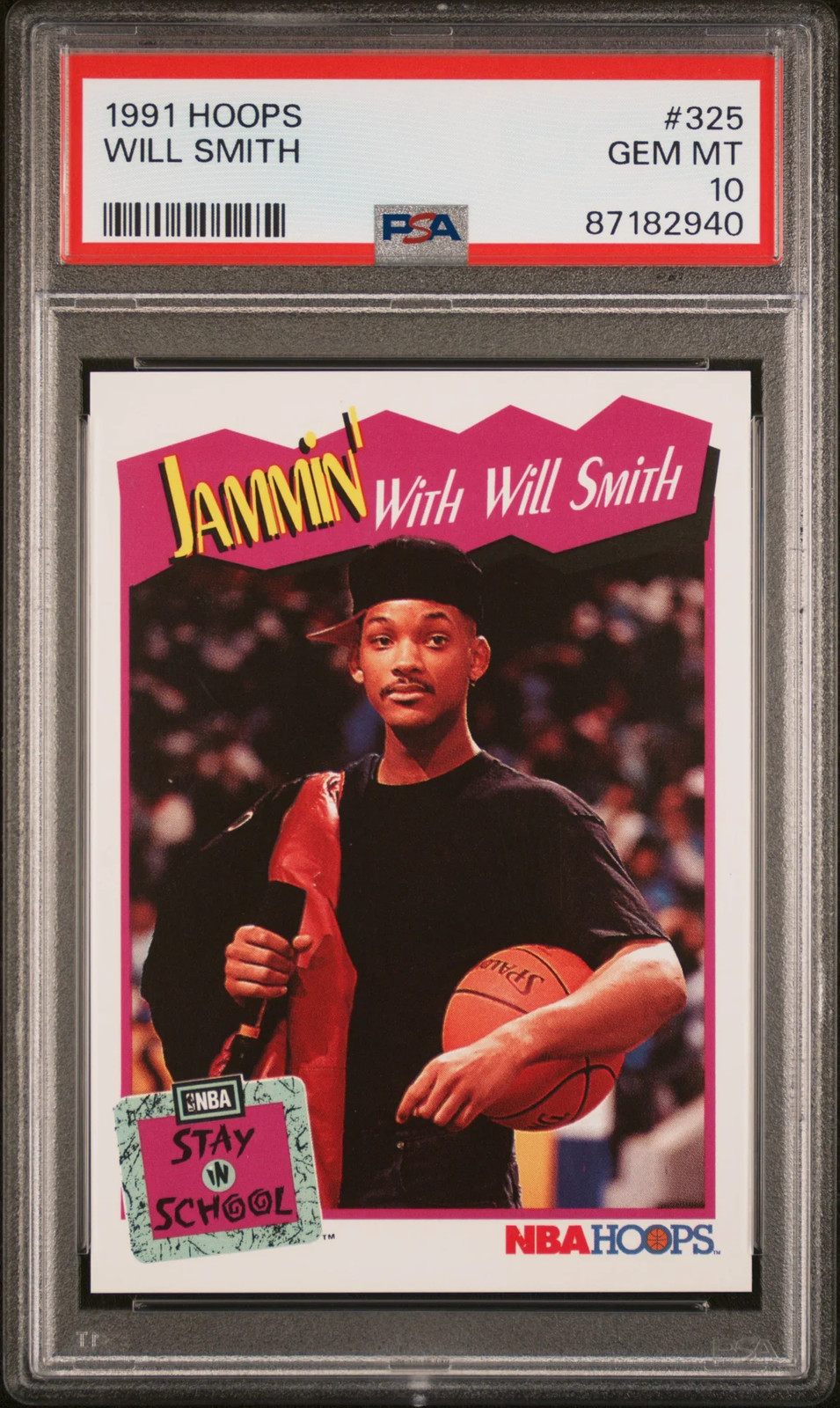 1991 Hoops Will Smith #325 PSA 10