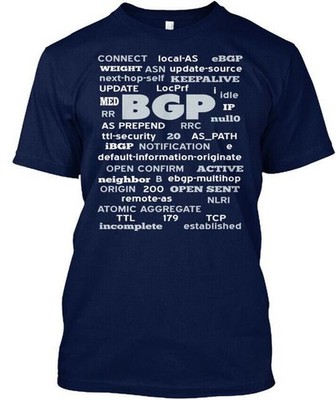 Network Engineer Bgp - Connect Local-as T-Shirt Made in the USA Size S to 5XL