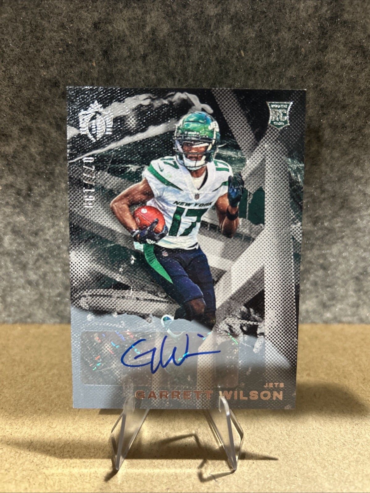 2022 Panini Chronicles Gridiron Kings Garrett Wilson Signatures /199 (AU, RC)