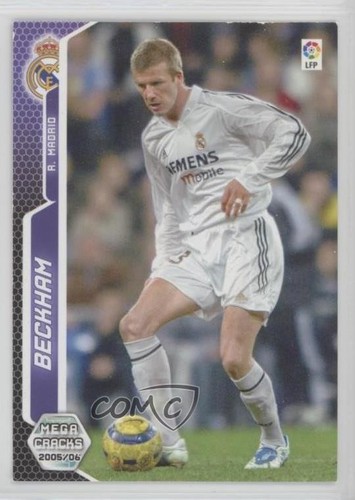 Carte Panini David Beckham 192 - Real Madrid - Liga 2005-2006 Megacracks MGK