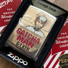 Zippo GATCHAMAN G-1 KEN 1996 Vintage Anime Lighter Used Japan