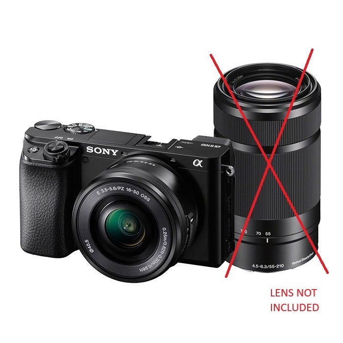 Sony Alpha Mirrorless Camera - 16-50mm Lens - Black NEW *See Description*