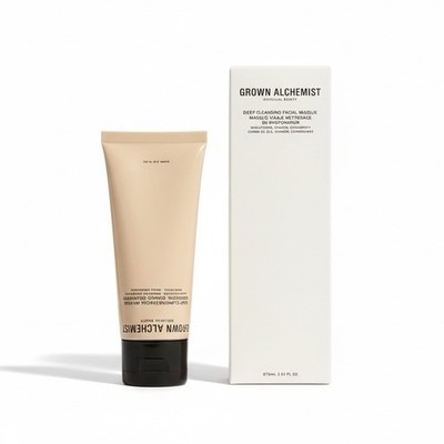Grown Alchemist Deep Cleansing Facial Masque 2.53 oz   Wheatgerm Ginkgo