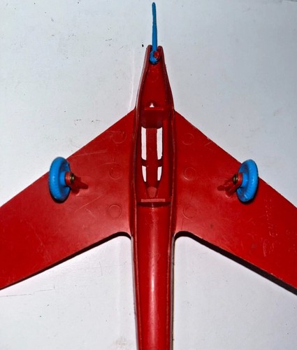 Vintage Renwal Toy Army Thunder Jet F84 Plastic Red/Yellow 1960’s-80’s - Picture 9 of 11