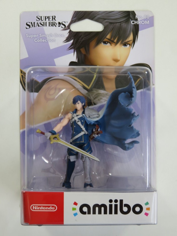 Figurine Amiibo Chrom No 80 ideale pour decorer votre bureau de joueur Nintendo