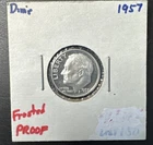1957 Proof Roosevelt Dime - Cameo