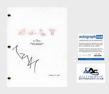 ANGELINA JOLIE AUTOGRAPH SIGNED SALT FULL SCRIPT SCREENPLAY ACOA