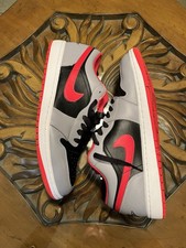 Nike air Jordan 1 Low Men 11.5 Cement Fire Red