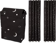 Retailer Basics Portable Blackout Curtain Shade Suction Cups 50 W X 78L 2-Pack