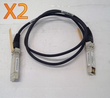  LOT OF 2 SFP-H10GB-CU1M 1 Meter 10GbE SFP DAC Cable Twinax 37-0960-03