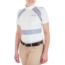 Equine Couture Ladies Nicolette Equicool Short Sleeve Show Shirt