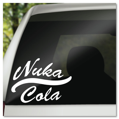 6'' Video Game Fallout Nuka Cola Bottle Cap Logo Vinyl Decal Sticker