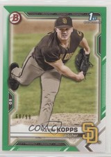 2021 Bowman Draft Green 60/99 Kevin Kopps #BD-7 0x1
