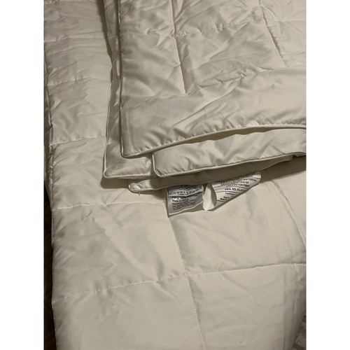 Inserto copripiumino matrimoniale bianco Cuddledown - Foto 5 di 7