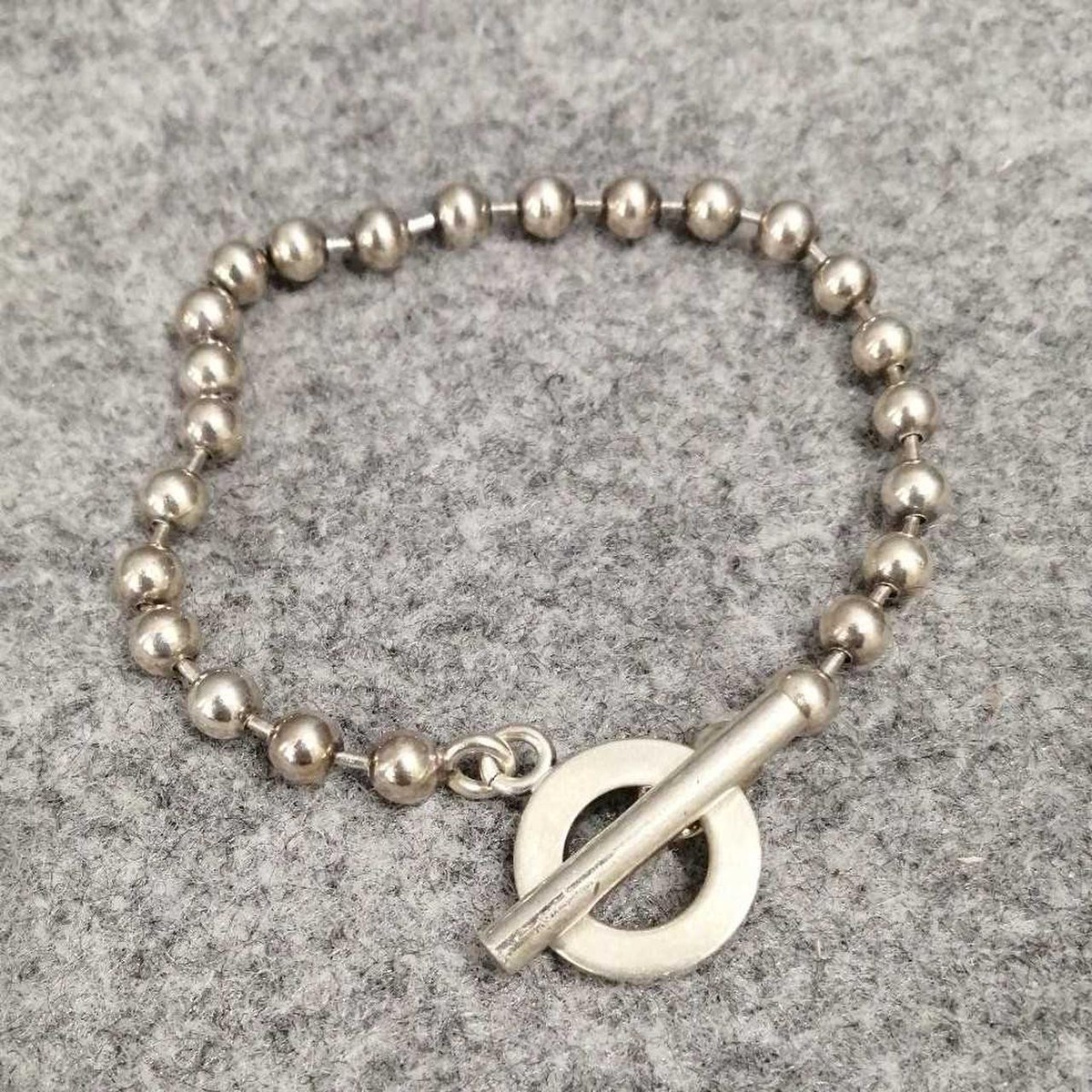 アクセサリー GUCCI silver925 ball chain bracelet GUCCI SV925 Ball Chain Bracelet Silver from Japan | eBay