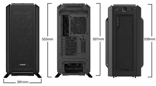 BE QUIET! Midi Tower Silent Base 802 Black - Bild 2 von 9
