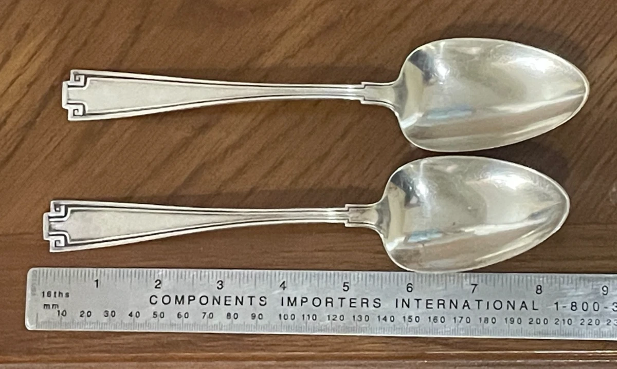 Gorham Etruscan Antique US Sterling Silver Serving Spoons for sale