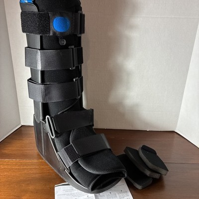 Pneumatic Walker Brace Boot Size XL  18  High Adjustable New
