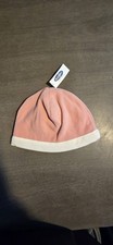 Old Navy Fleece Beanie Hat Featuring A Soft Pink Crown One Size