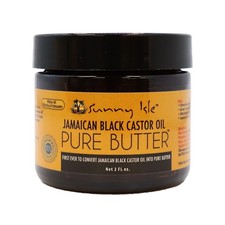 Sunny Isle Jamaican Black Castor Oil Pure Butter 2 Oz. Pack of 2