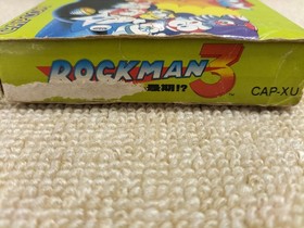 Famicom Software Rockman 3 Dr. Wily S Last Stand Capcom FH803