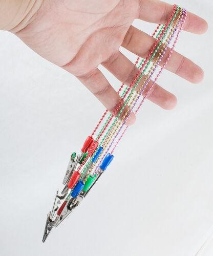 Pinces à Bavoir Dentaire Flexible Chain Avec Tubes En Silicone - Lot De 135 - Neuf Pour Cabinet Dentaire