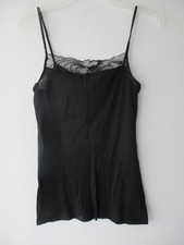 Blk Lace Top Camisole Tank