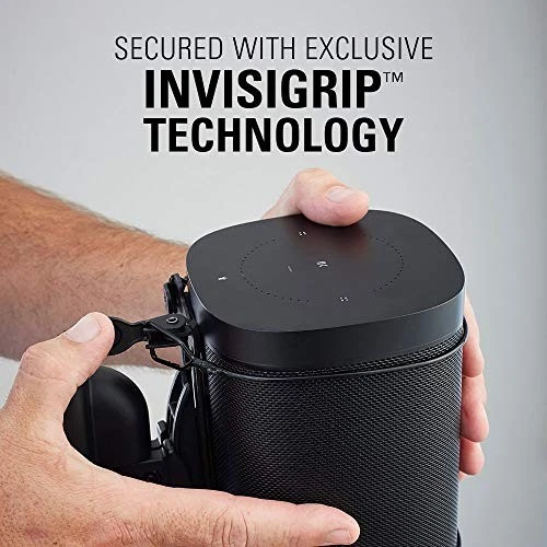 Sanus Adjustable Sonos Wall Mount for Sonos One, Play:1, & Play:3, BLACK - Image 4 of 4