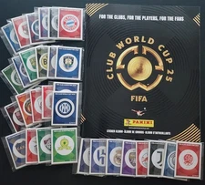2025 Panini FIFA Club World Cup Complete Set + Soft Cover Album 550 Stickers