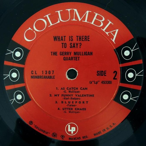 The Gerry Mulligan Quartet What Is There To Say Columbia CL 1307 Record LP Album - Picture 4 of 5