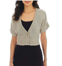 Worthington 2-Button Textured Cardigan Sweater Size M Msrp 40.00