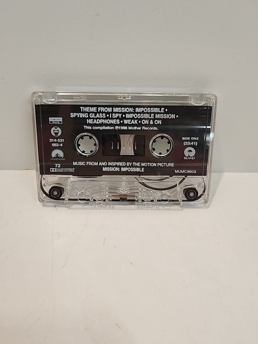 MISSION: IMPOSSIBLE Turkish press original soundtrack cassette - Picture 13 of 13