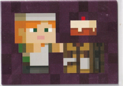 Panini Minecraft Time to Mine Trading Cards Karte Nr. 91 The Lie