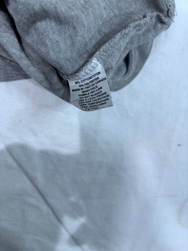 OVO October's Very Own Drake Essentials Crew Neck T-Shirt Mens M Gray L/S - Picture 10 of 10