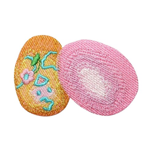 Year 2000 EASTER '00 EASTER EGG EASTER BUNNY CRACKED EGG Patch