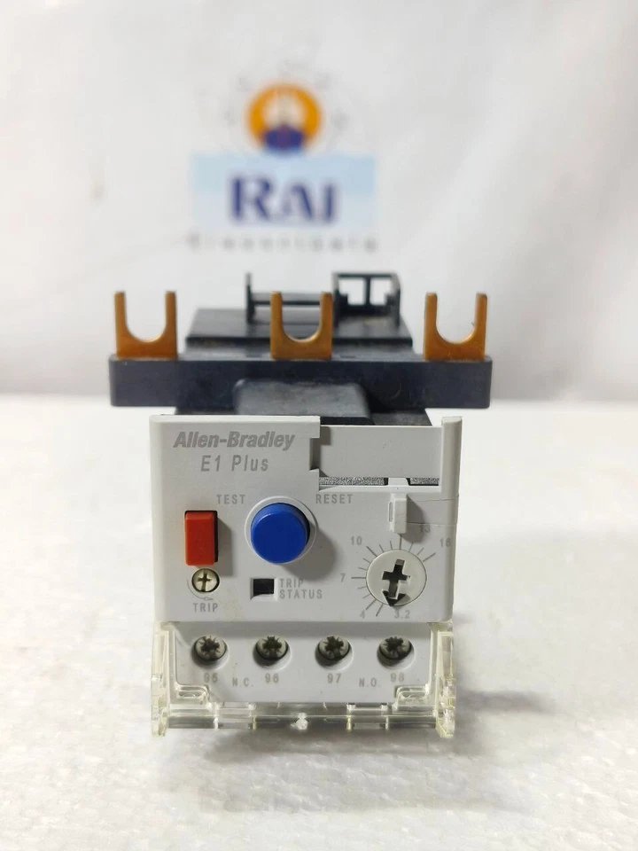 ALLEN BRADLEY 592-EEDC 3.6-16A OVERLOAD RELAY E1-PLUS 3POLE SER. B 592EEDC - Image 4 of 4