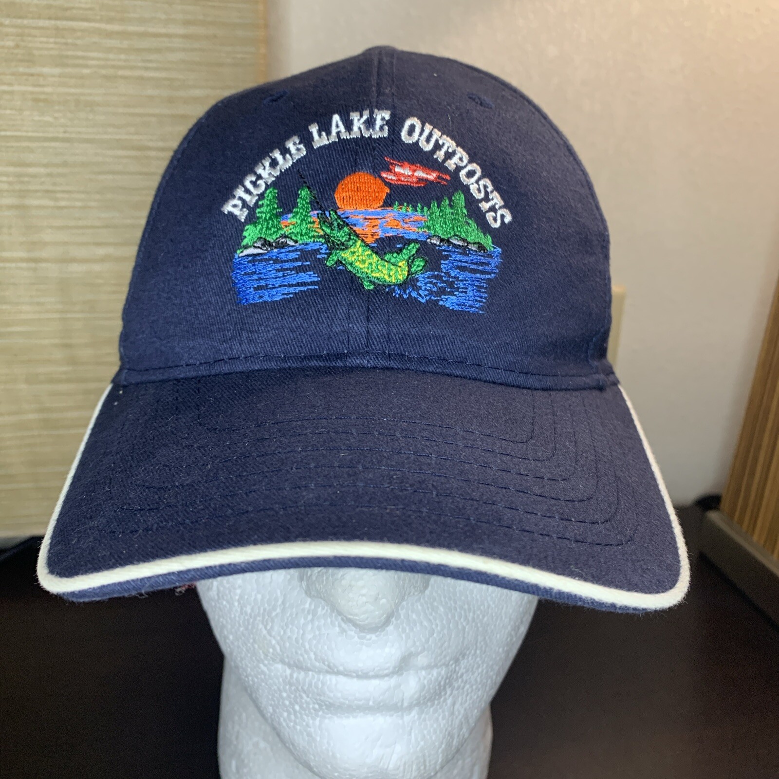Pickle Lake Outposts AJM International hook & loop adjustable 100% cotton hat
