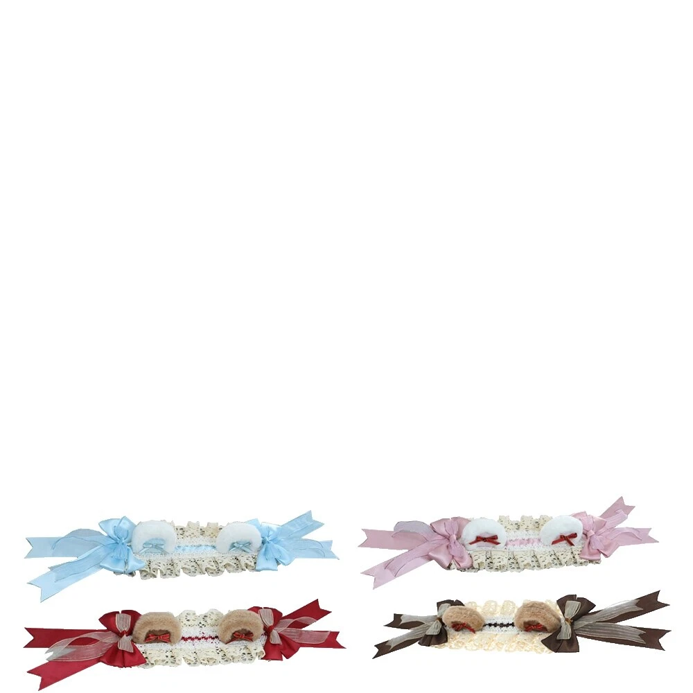 Accesorios para Cabello Marrón de encaje para De mujer