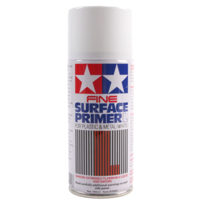 Surface Primer L White, 180ml Spray Can