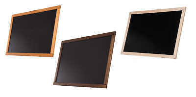 Tafel Holzrahmen 86x56cm Kreidetafel Wasserfest Wandtafel Werbetafel Schreibtafe