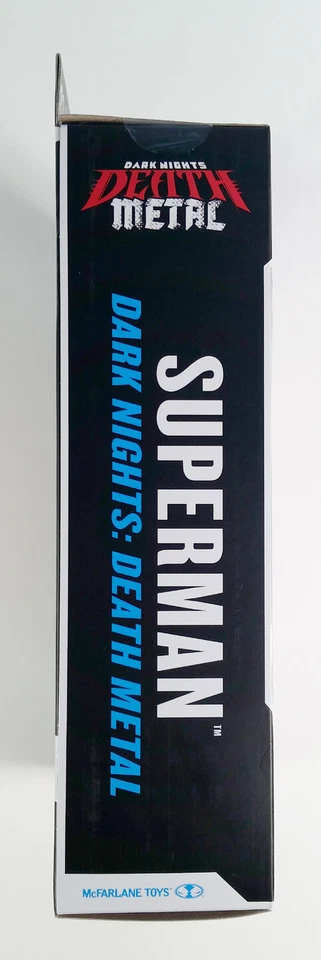 Figura de acción DC Multiverse Death Metal SUPERMAN McFarlane Toys nueva en caja Foto 3 de 4