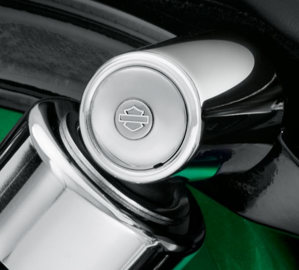 HarleyDavidson Shock Bolt Cover Kit Chrome Pn54000016 for sale online