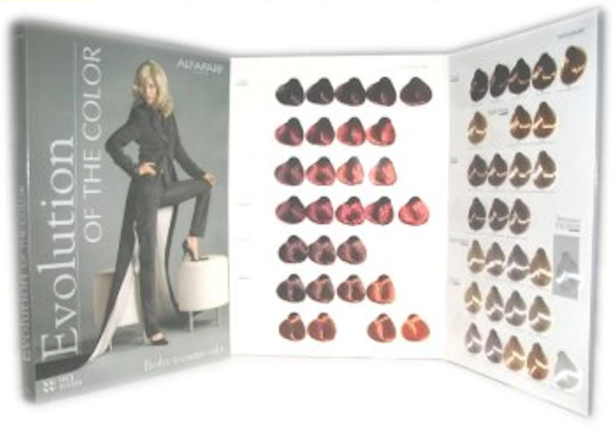 ALFAPARF EVOLUTION OF THE COLOR HAIR COLOR CHART