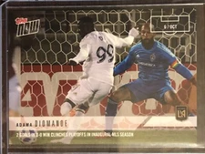 2018 Topps Now MLS #92 Adama Diomande LAFC Los Angeles FC