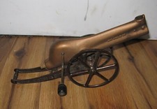 Antique VTG Young America 1907 Cast Iron Toy Marble Cannon Rapid Fire Gun Rare