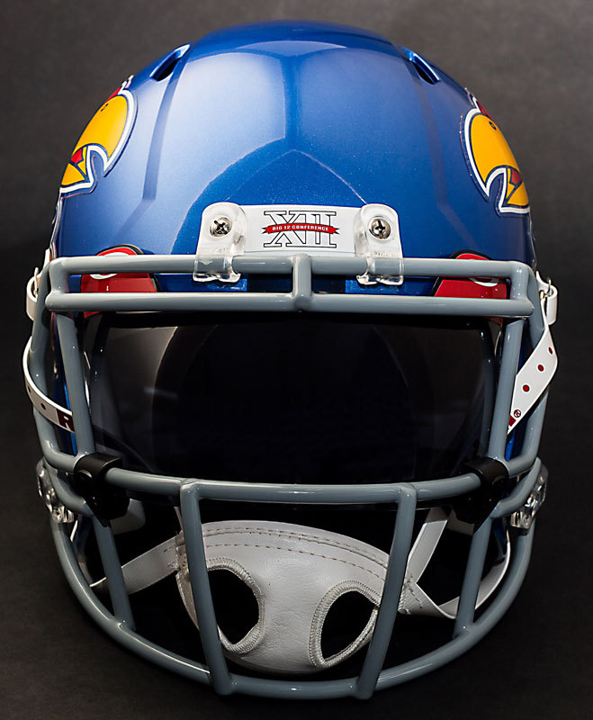 KANSAS JAYHAWKS NCAA Gameday REPLICA Football Helmet w/ OAKLEY Eye